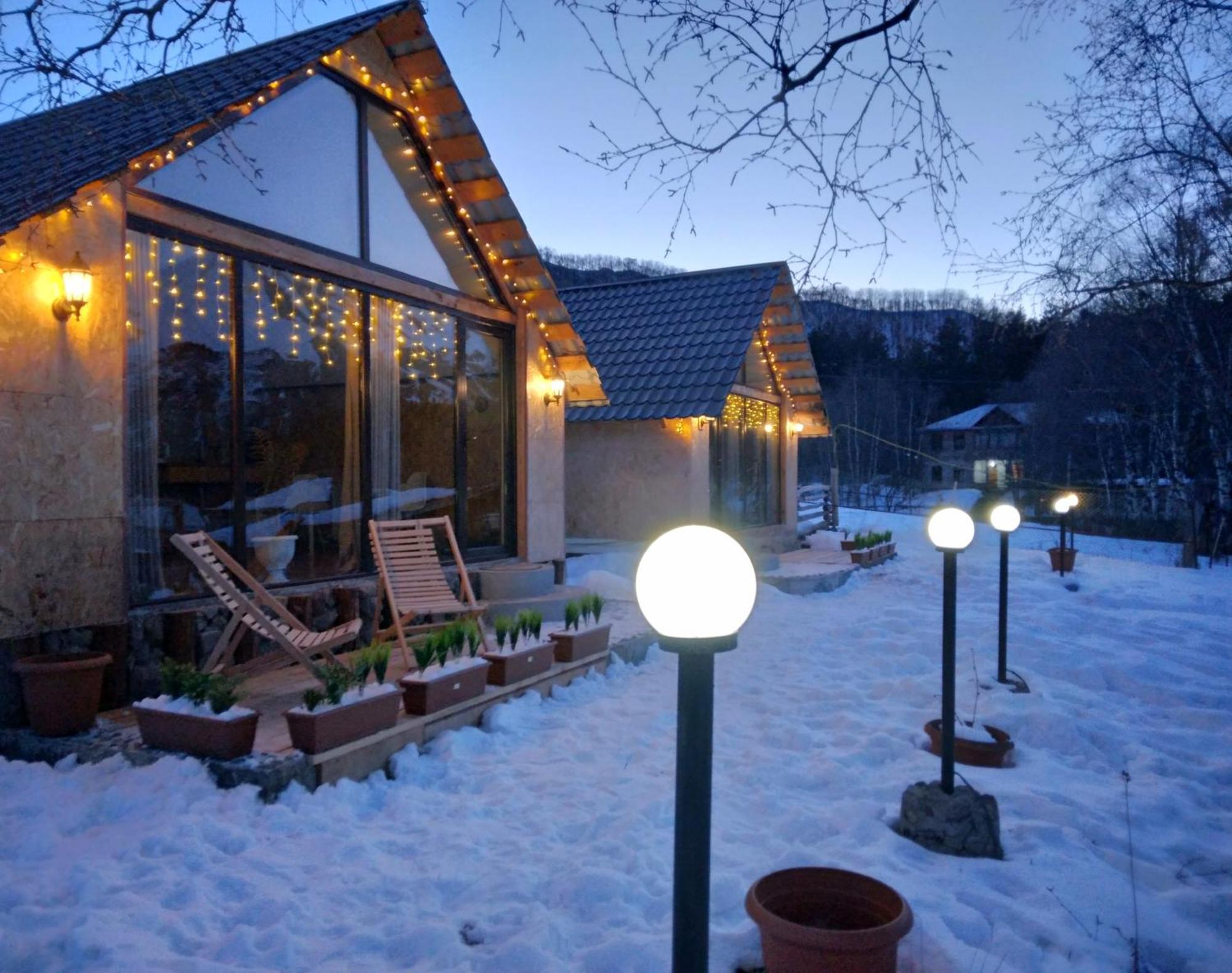Kazbegi Cottages Qabarjina Ngoại thất bức ảnh